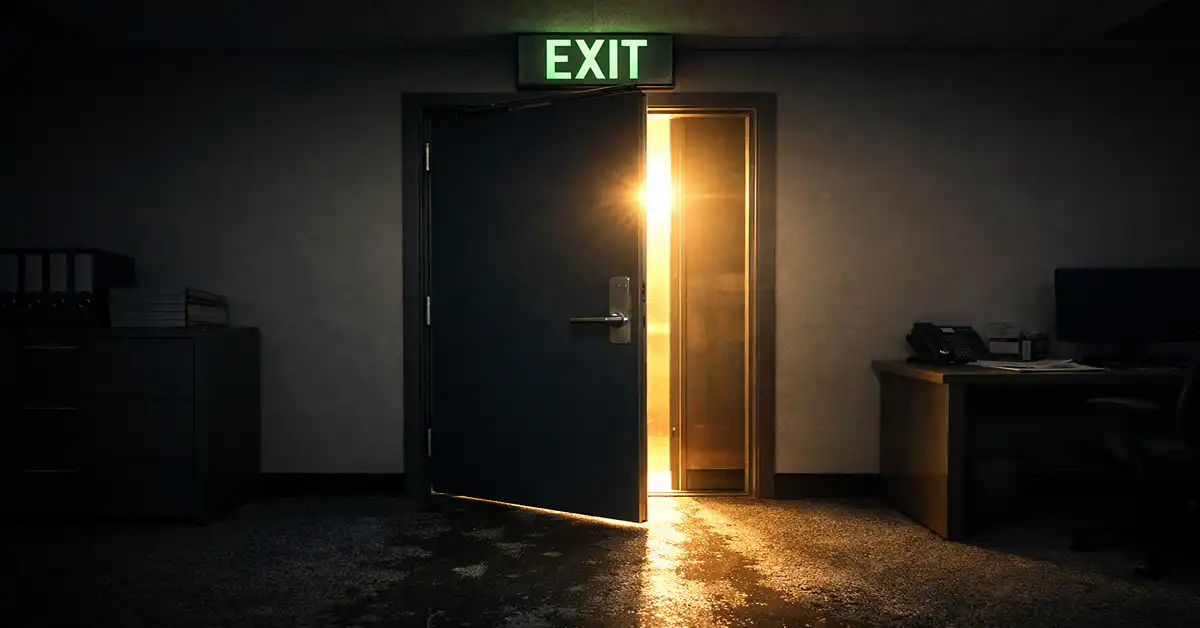 Decision point: quit before being fired versus waiting to be let go