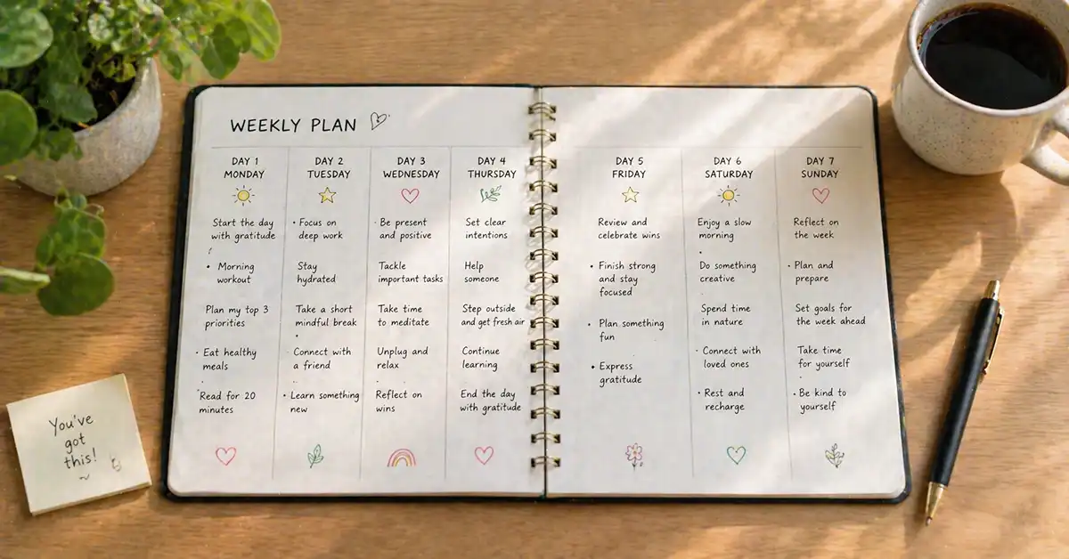 Day-by-day action plan for the first week after leaving your job